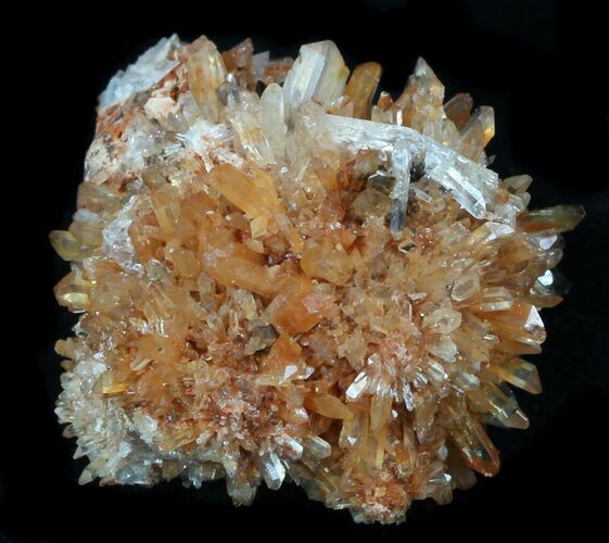 Creedite Crystal Cluster - Durango, Mexico #34291
